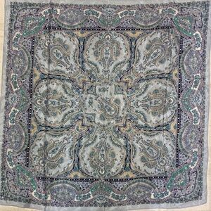 Vintage 1980s SILK Specialty House Lovely multicolored pattern-made in Japan